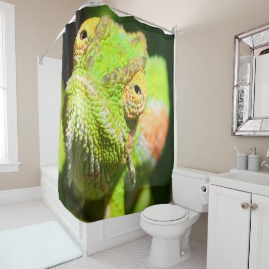 Rideaux De Douche Chameleon (En situation)