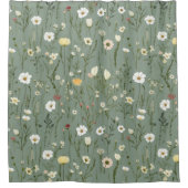 Rideaux De Douche Champ fleur sauvage (Devant)