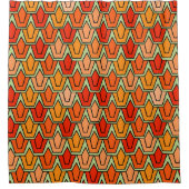 Rideaux De Douche Champ Tulipe orange (Devant)