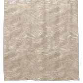 Rideaux De Douche Champagne Gold White Glitzy Parties scintillant Ze (Devant)