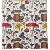 Rideaux De Douche Champignons sauvages (Devant)