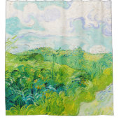 Rideaux De Douche Champs de blé vert, Van Gogh (Devant)
