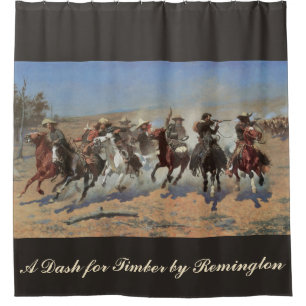 Rideaux De Douche Change the Color ! Un galop vers le bois par Remin