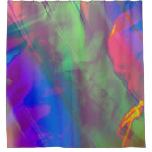 Rideaux De Douche Chanter dans l'Abstrait de douche (Devant)