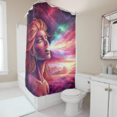 Rideaux De Douche Chanter l'art (En situation)