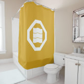 Rideaux De Douche Characters de canoë-shaped pour three à Oshiki (En situation)