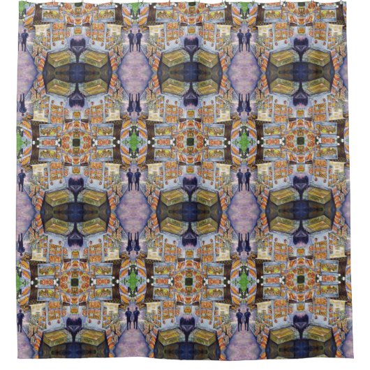 Rideaux De Douche Charge de travail artistique extraordinaire (Devant)