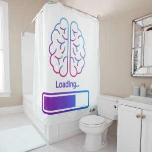 Rideaux De Douche chargement du cerveau