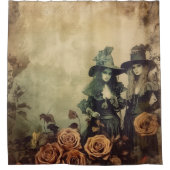 Rideaux De Douche Chariot Halloween vintage (7) (Devant)