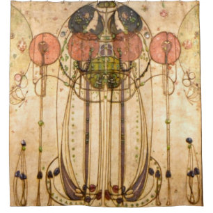 Rideaux De Douche Charles Rennie Mackintosh