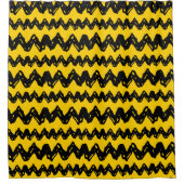 Rideaux De Douche Charlie Brown Zig Zag Motif (Devant)