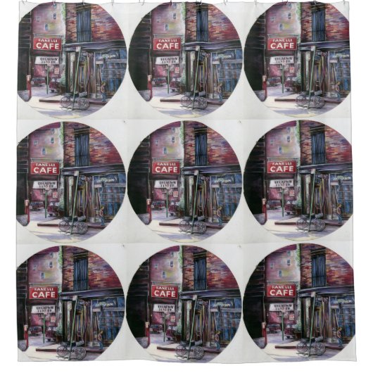 Rideaux De Douche Charme de Fanelli, New York (Devant)