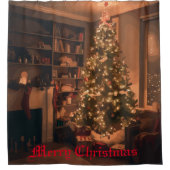 Rideaux De Douche Charme de Yuletide (Devant)