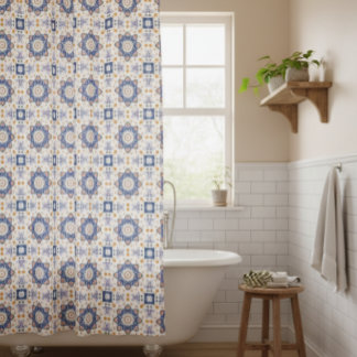 Rideaux De Douche Charme rustique de grand-mère