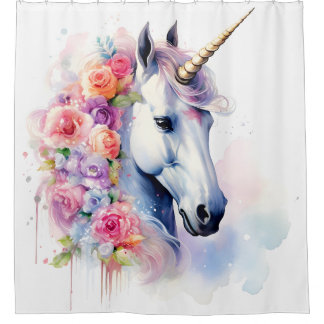 Rideaux De Douche Charming Unicorn
