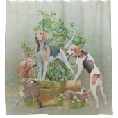 Rideaux De Douche Chasse aux chiens (Devant)