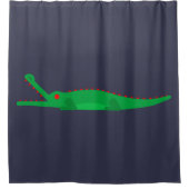 Rideaux De Douche chasseur de crocodile (Devant)