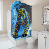Rideaux De Douche Chat Artistique (En situation)