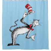 Rideaux De Douche Chat dans le Casquette prend une chèvre (Devant)