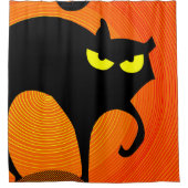 Rideaux De Douche Chat noir (Devant)