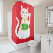 Rideaux De Douche Chat Oriental Lucky (En situation)