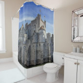 Rideaux De Douche Château des Comtes de Gand (En situation)