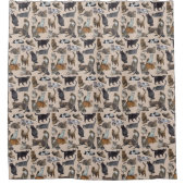 Rideaux De Douche Chats (Devant)