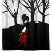 Rideaux De Douche Chats dans le jardin (Devant)