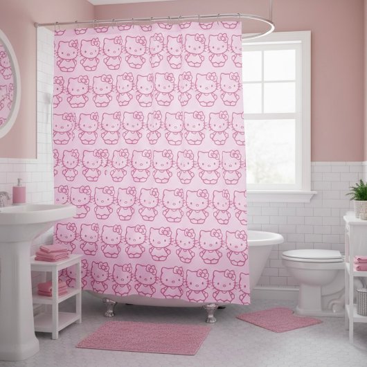 Rideaux De Douche Chatte