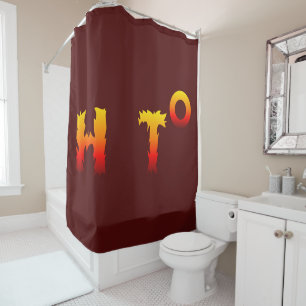 Rideaux De Douche chaud RÉCHAUFFEMENT CLIMATIQUE