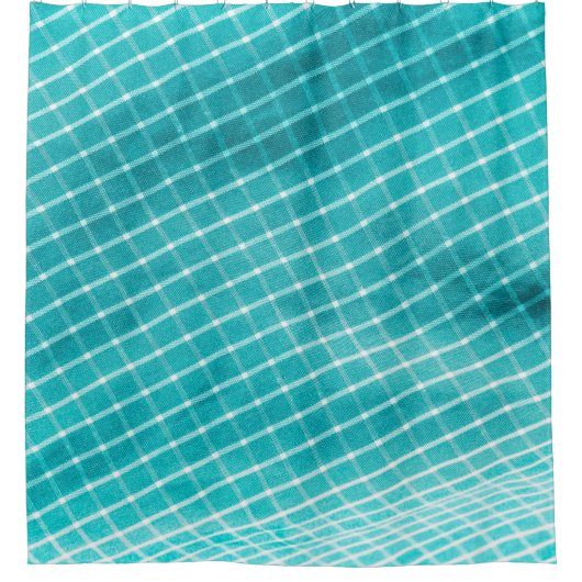 Rideaux De Douche Checkered background textile closeup. (Devant)