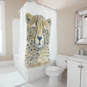 Rideaux De Douche Cheetah (En situation)