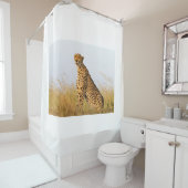 Rideaux De Douche Cheetah (En situation)