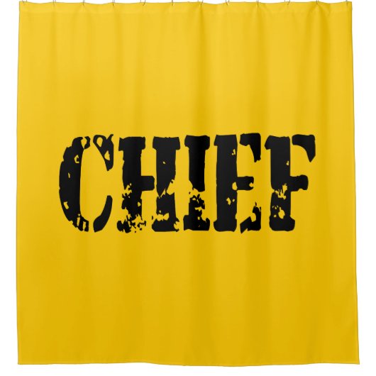 RIDEAUX DE DOUCHE CHEF (Devant)