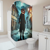 Rideaux De Douche Chef citrouille (En situation)