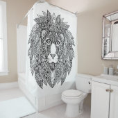 Rideaux De Douche Chef inspiré 4 de lion (En situation)