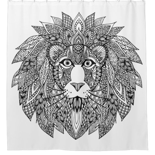 Rideaux De Douche Chef inspiré 4 de lion (Devant)