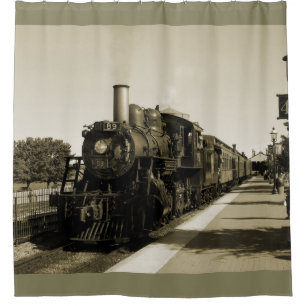 Rideaux De Douche Chemin de fer historique
