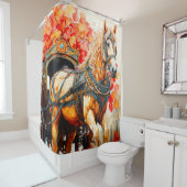 Rideaux De Douche Cheval (En situation)