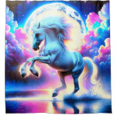 Rideaux De Douche Cheval Art (Devant)