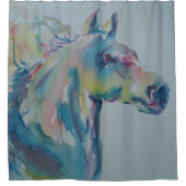 Rideaux De Douche Cheval de plusieurs couleurs (Devant)