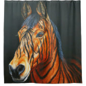 Rideaux De Douche Cheval de Tiger (Devant)