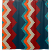 Rideaux De Douche Chevron Sud-Ouest (Devant)