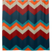 Rideaux De Douche Chevron Sud-Ouest (Devant)