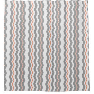 Rideaux De Douche Chevron vertical moderne avec toute couleur