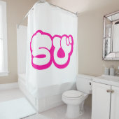 Rideaux De Douche Chibi ち び japonais Nihongo Hiragana Script (En situation)