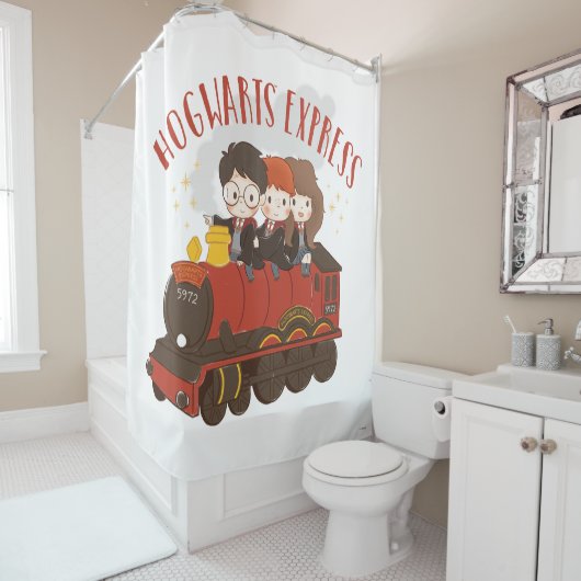 Rideaux De Douche Chibi HOGWARTS EXPRESS™ Ride (En situation)