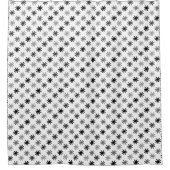 Rideaux De Douche Chic Asterisks - Design classique - Arrière - plan (Devant)