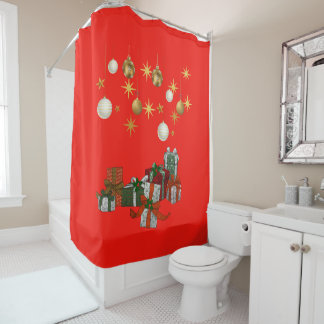 Rideaux De Douche Chic Christmas