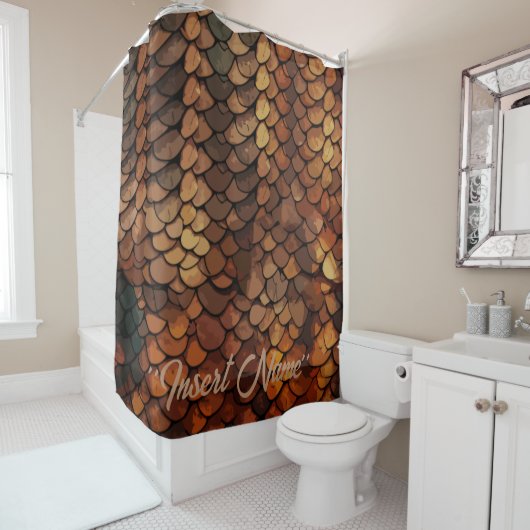 Rideaux De Douche Chic coulissant (En situation)